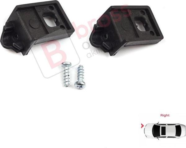VW Touran MK1 2003-2010 Caddy MK3 2004-2010 1T0998225 İçin Sağ Ön Far Ayak Tamir Seti - Image 1