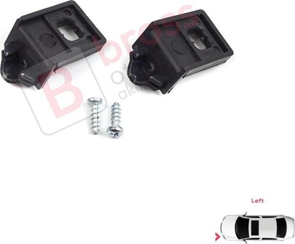 VW Touran MK1 2003-2010 Caddy MK3 2004-2010 1T0998225 İçin Sol Ön Far Ayak Tamir Seti  - Image 1