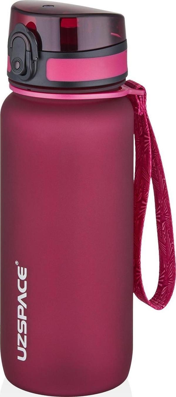 Uzspace 650 ml Tritan Su Matarası 14 Farklı Renk Softtouch  - Image 1
