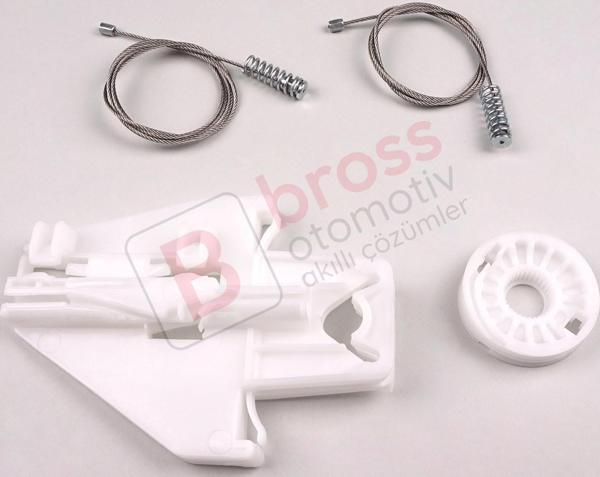 Skoda Fabia MK1 99-2008 4/5 Kapı Praktik Van 6Y0839461 İçin Elektrikli Arka Sol Cam Kriko Tamir Seti - Image 1