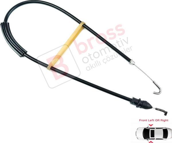 Skoda Octavia MK1 İçin Ön Kapı İç Açma Teli 1U0837099E - Image 1