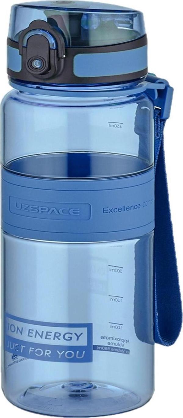 Uzspace Tritan Su Matarası 1000ml 1 Litre Büyük Boy Yenilenen Renkler   - Image 1