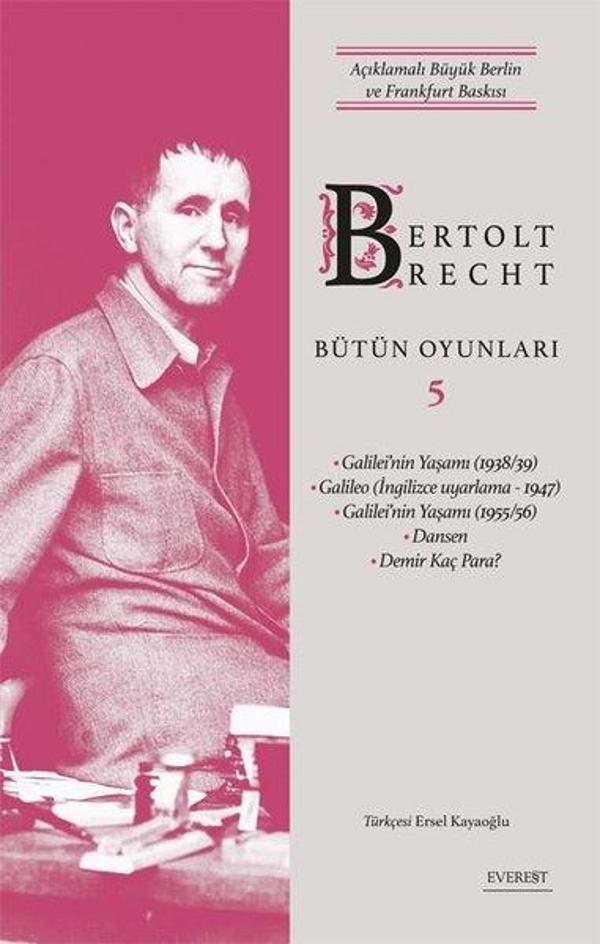 Bertolt Brecht Bütün Oyunları 5 - Açıklamalı Büyük Berlin ve Frankfurt Baskısı - Everest Yayınları - Image 1