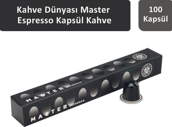 Kahve Dünyası 9 Master Espresso Kapsül Kahve 100 Kapsül - Image 1