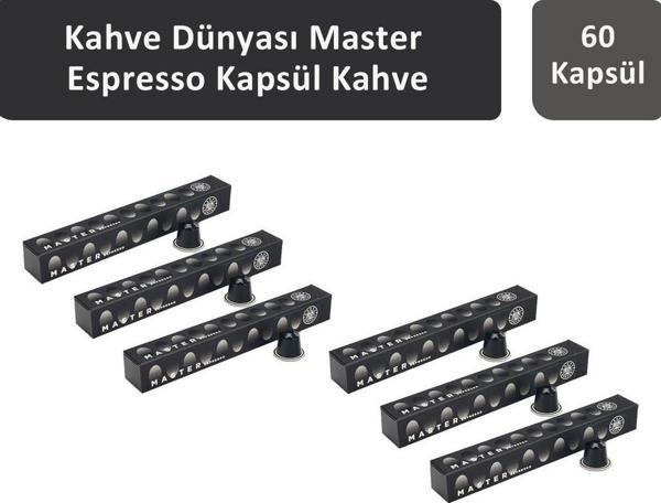 Kahve Dünyası 9 Master Espresso Kapsül Kahve 60 Kapsül - Image 1