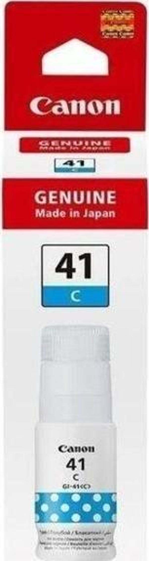 CANON GI-41C MAVİ ŞİŞE MÜREKKEP KARTUŞ (G1420/G2420/G2430/G2460/G3420/G3430/G3460/G3470) - Image 1