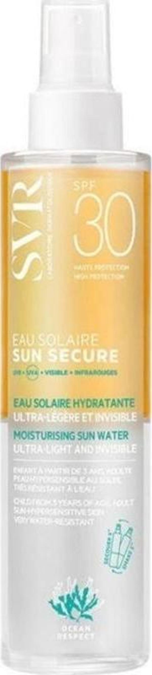 SVR Spf30+ Sun Secure Moisturising Sun Water 200 ml - Image 1