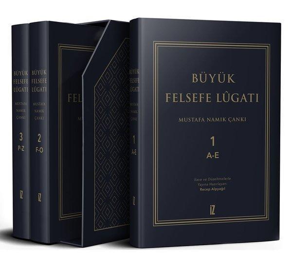Büyük Felsefe Lugatı Seti - 3 Kitap Takım - Kutulu - İz Yayıncılık - Image 1