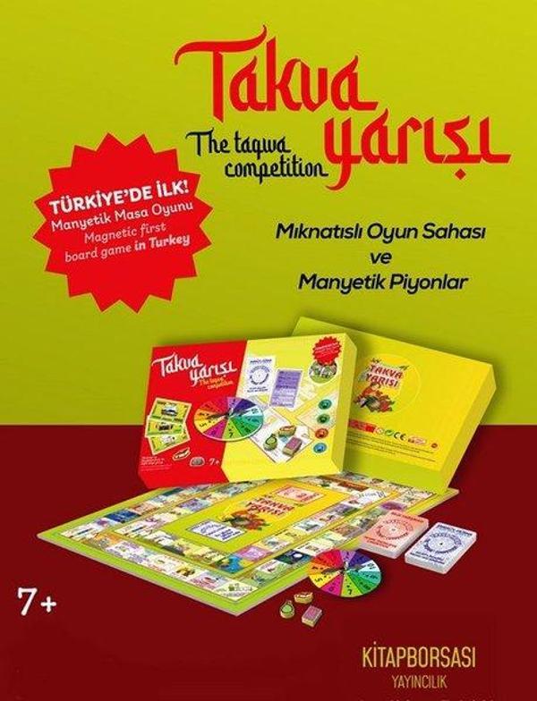 Takva Yarışı Manyetik Masa Oyunu-Türkçe-İngilizce - Kitapborsası Yayıncılık - Image 1