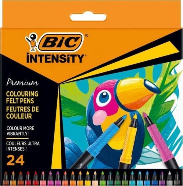 Bic Intensity Premium Keçeli Boya Kalemi 24 Renk - Image 1