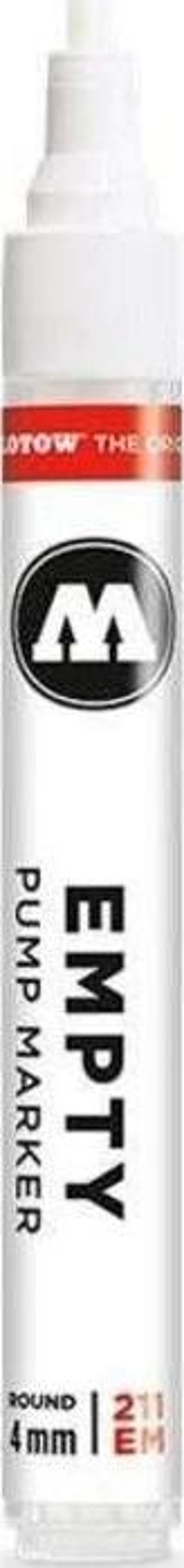 Molotow Boş Marker Kalem 4 mm Yuvarlak Uç 211EM - Image 1