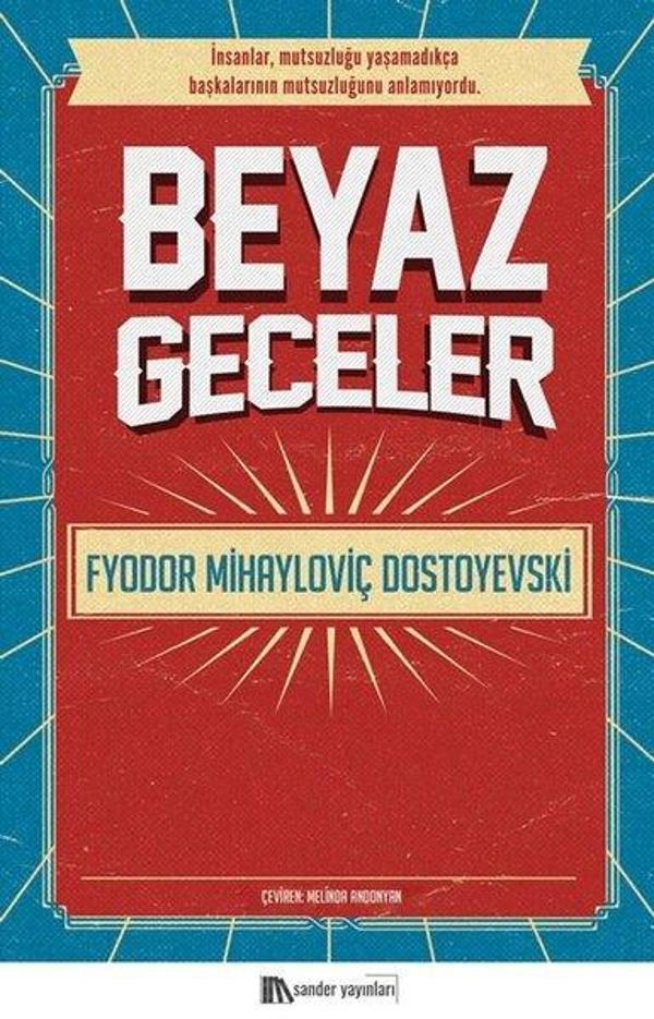 Sander Yayınları Beyaz Geceler - Sander Yayınları - Image 1
