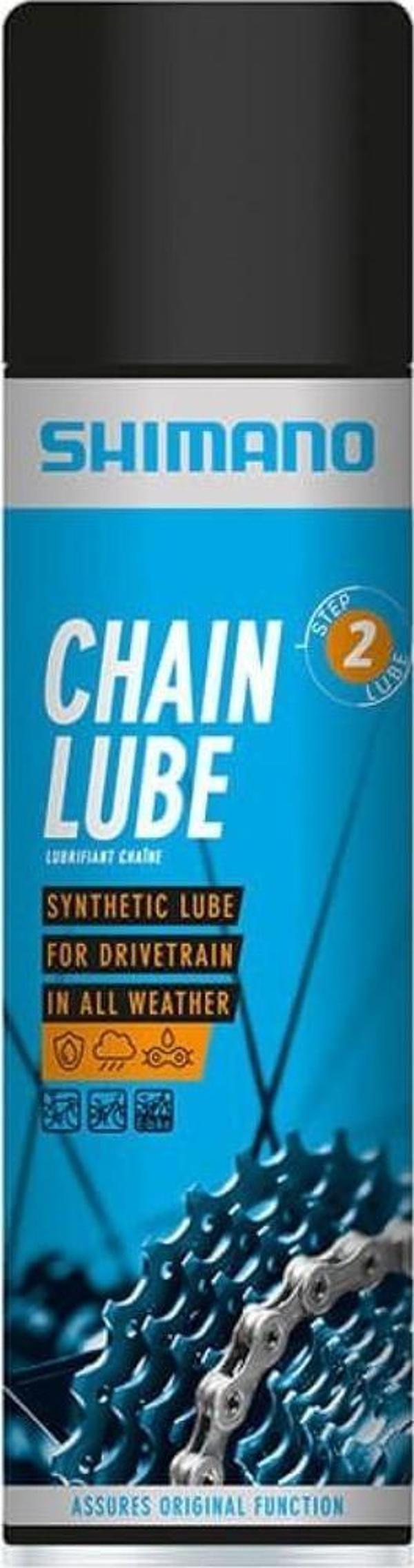 SHIMANO Chain Lube Aerosol 200ml - Image 1