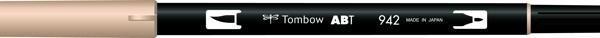 Tombow Dual Brush Pen Grafik Çizim Kalemi 942 Tan - Image 1