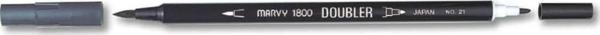 Marvy 1800 Doubler Çift Uçlu Brush Pen 47 PALE PINK - Image 1