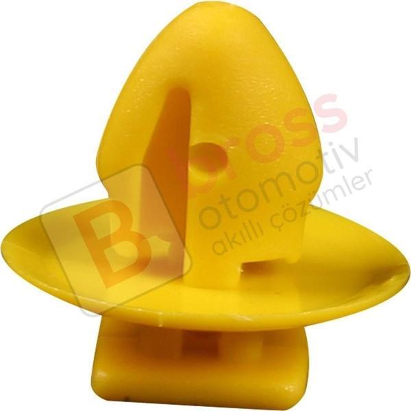 Daihatsu için 10 Adet Çamurluk İtme Tipli Tutucu Klipsi Sarı 75396 87101 - Image 1