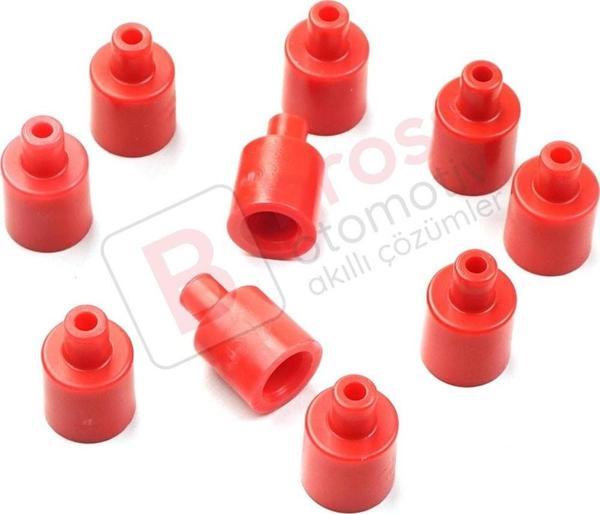10 Adet Cam Kriko İndirme Kaldırma Mekanizma Kablo Ucu Halat Dübeli Tip BCP009 - Image 1