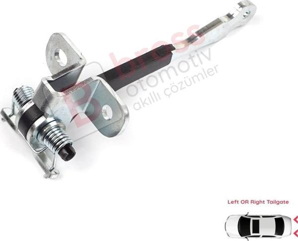 Fiat Doblo MPV Van Cargo MK1 119 223 2001-2010 46790818 İçin Arka Bagaj Kapı Gergi Yayı  - Image 1