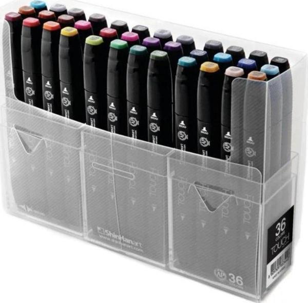 ShinHan Art Touch Twin Marker 36 Renk Set - Image 1