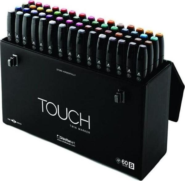 ShinHan Art Touch Twin Marker 60 Renk Set B - Image 1