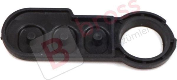 Fiat Ducato Doblo Punto 500 Bravo Fiorino için 3 Tuş Uzaktan Kumanda Anahtarı Düğme Pedi 71749374 - Image 1