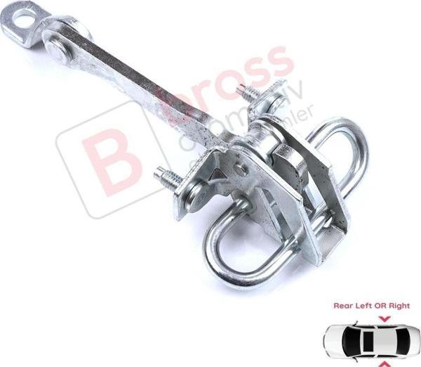 Alfa Romeo 147 937 Hatchback 2001-2010 46790383 İçin Arka Sağ veya Sol Kapı Gergi Yayı - Image 1