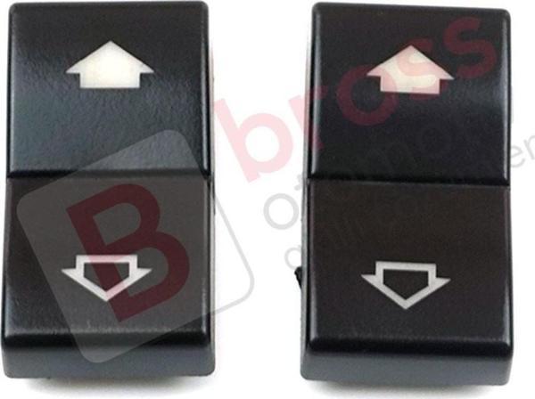 BMW 7 Series E38 740i 97 01 İçin 2 Adet Pencere Düğmesi Kapağı 2 adet tüm kapılar için uyum sağlar - Image 1