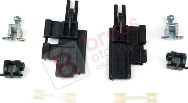 BMW E39 X5 E53 1999-2006 İçin 8 Parça Sağ ve Sol Sunroof Kaydırıcı Kılavuz Tamir Seti 811694522 - Image 1