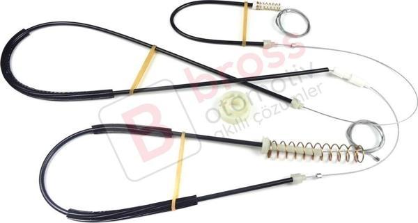 Mini Cooper MK1 R50 R52 R53 2001-2008 2/3 Kapı HB Convertible 51337039451 İçin Sol Cam Kriko Seti - Image 1