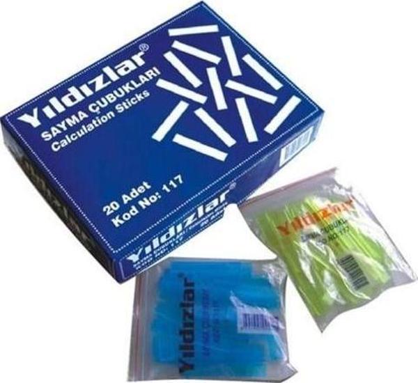 Yıldızlar Plastik Sayma Çubukları - Image 1