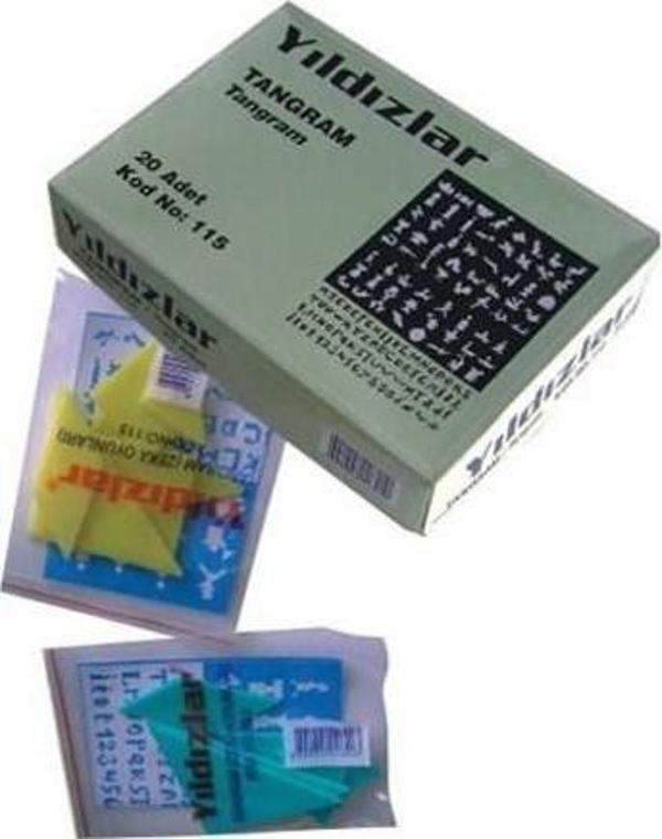 Yıldızlar Plastik Tangram - Image 1