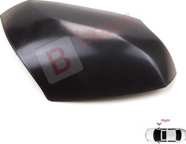 BSP1106-2 Renault Fluence Megane HB MK3 için Sağ Yan Dış Ayna Kapağı 963740063R - Image 1