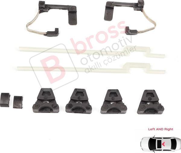 Mercedes CLA A C E Class W177 W176 W205 C207 C117 İçin Sunroof Kızak Tamir Seti - Image 1