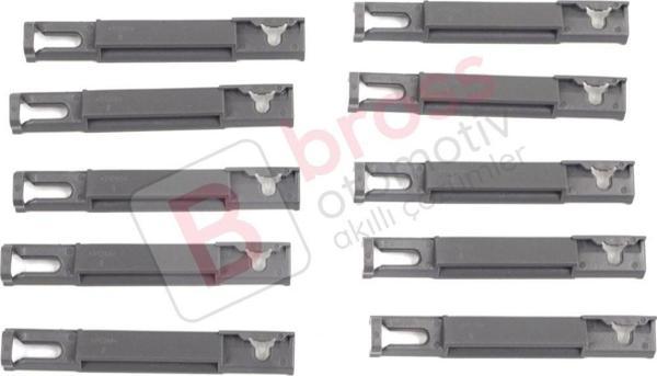 Citroen C3 C4 C5  DS4 DS5 Peugeot 308 408 508 5008 İçin 10 Adet Ön Cam Kenar Çıta Bağlantı Klipsi - Image 1