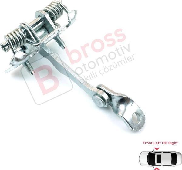 Citroen C3 MK1 MK2 2002-2016 İçin Ön Sağ veya Sol Kapı Gergi Yayı 9181H1  - Image 1
