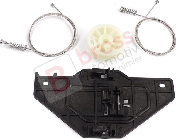 Citroen C4 Picasso MK1 UD Grand UA 2006-2013 9223E0 İçin Elektrikli Arka Sol Cam Kriko Tamir Seti - Image 1