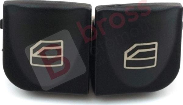 Mercedes W203 W209 C209 A209 İçin Ön Sol Sağ Cam Düğme Kapağı 2038210679 - Image 1