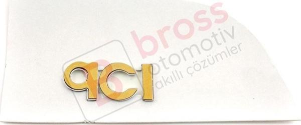 Renault Megane MK3 Clio MK4 Duster İçin Krom "dci" Monogram Amblem Yazısı - Image 1