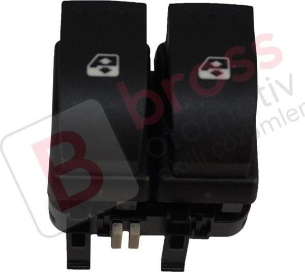 Renault Megane Scenic Laguna MK2 için İkili Sürücü Kapı Cam Düğmesi 8200315042 - Image 1