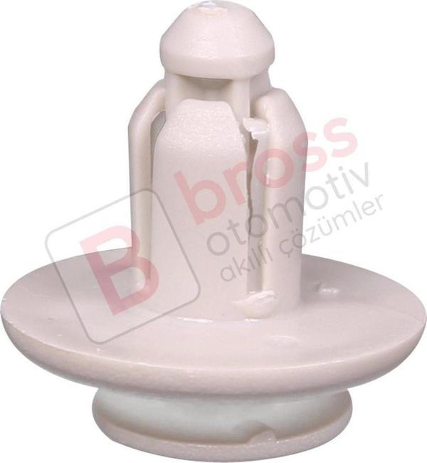Nissan 1996-On İçin 10 Adet Tampon İtme Tipili Tutucu Klipsi Gri 01553 08061, 01553 06941 - Image 1