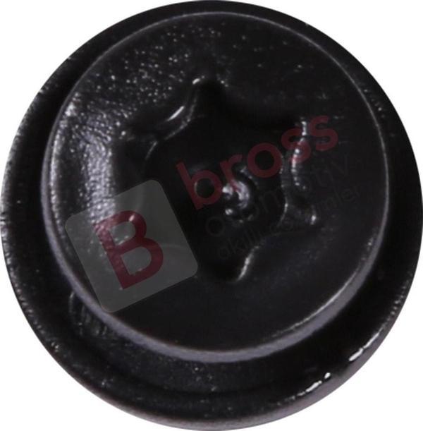 Renault Peugeot için 10 Adet İtmeli Tip Plastik Klips 7703072236, 6955.LE - Image 1