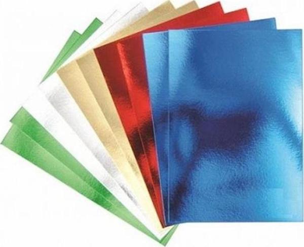 Kraf Kids Aynalı Karton A4 Karışık 10'lu - Image 1