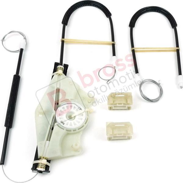 Seat Toledo MK2 1998-2004 Leon MK1 1999-2006 1M0837461A İçin Elektrikli Ön Sol Cam Kriko Tamir Seti - Image 1