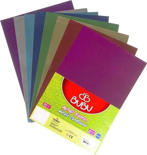BuBu Aynalı Karton 10 Adet 50x70 cm. - Image 1