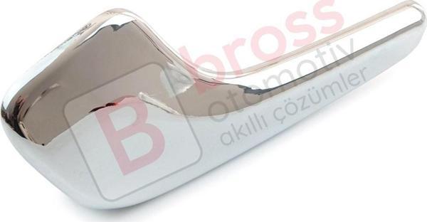 Opel Corsa D İçin Alüminyum Kaplama Plastik Sol İç Açma Kapı Kolu 13297813 - Image 1