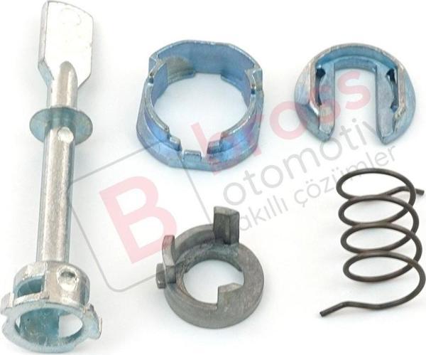VW Caddy 2 Seat Cordoba Ibiza Inca 6K İçin Ön Kapı Kilidi Tamir Takımı 6K4837223A 68mm - Image 1