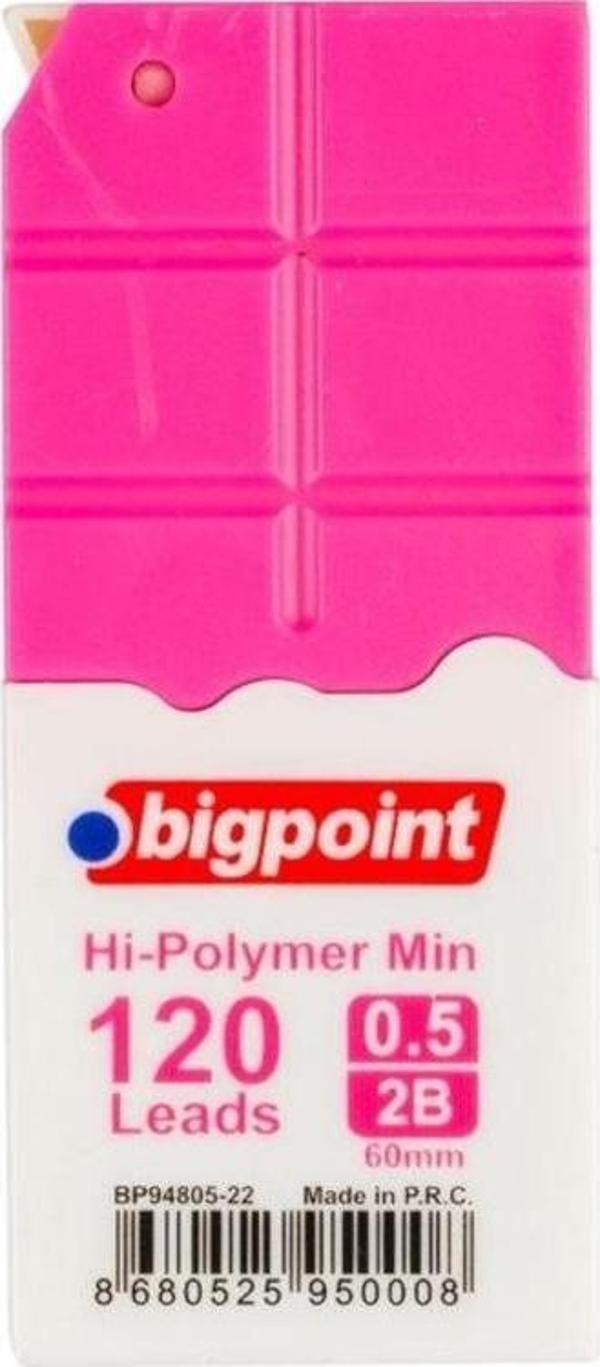 Bigpoint Kalem Ucu 0.5mm 2B 120'li Tüp Pembe - Image 1