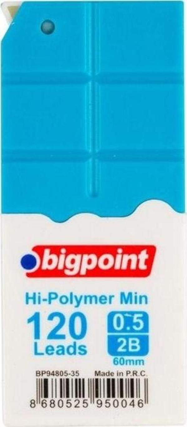 Bigpoint Kalem Ucu 0.5mm 2B 120'li Tüp Mavi - Image 1
