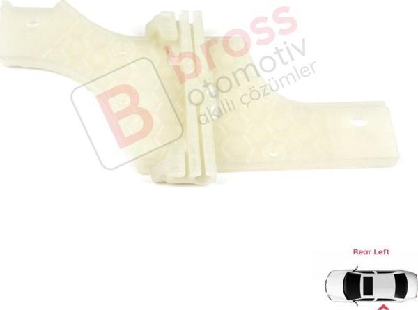 Peugeot 508 2010-On için Arka Sol Kapı Cam Mekanizması Tamir Klipsi - Image 1
