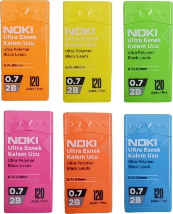 Noki Ultra Esnek Kalem Ucu 0.7 mm 2B 120"li Tüp - Image 1